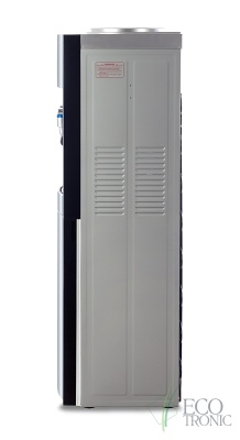 ECOTRONIC V21-LF black/silver Напольный кулер с холодильником и компрессорным охлаждением
