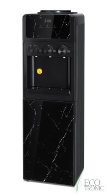 ECOTRONIC K25-LCE Black Marble Кулер напольный со шкафчиком